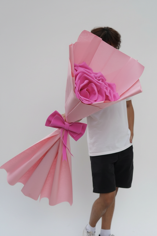 Lavish Bloom Plus - Pink Base